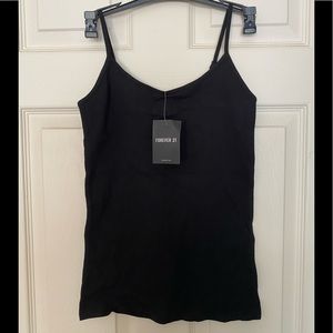 NWT, Forever 21, Black, Medium Camisole top